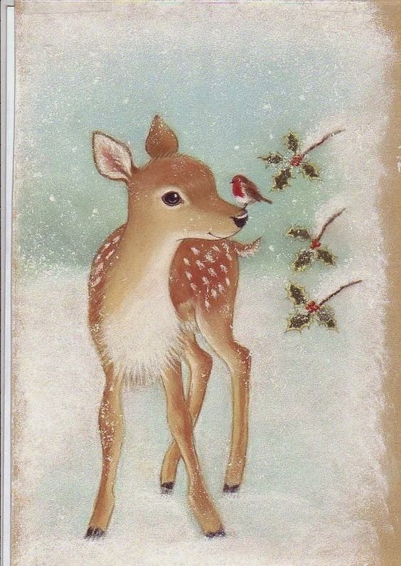 33-Hiver et Noel vintage