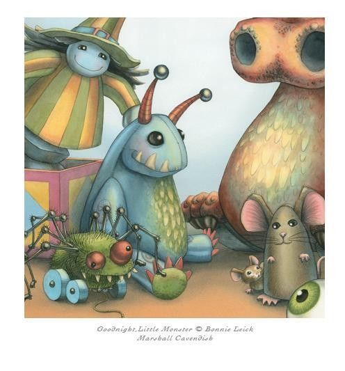 Mignonnes illustrations serie G (Bonnie Leick )