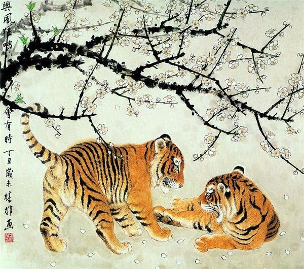 Art asiatique  faune & flore  ( serie 2  )