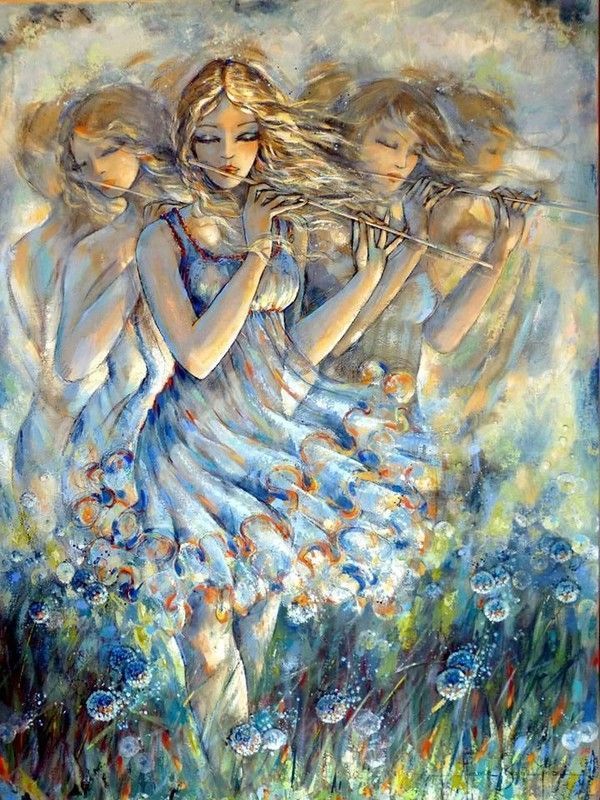 12-Beaux tableaux de Jeanne Saint Cheron