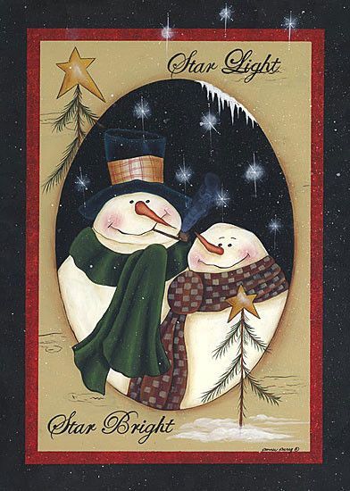 Hiver & Noel  country & folk art B