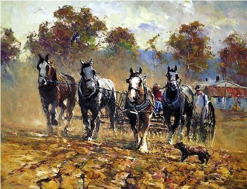 Beaux tableaux de Robert Hagan 