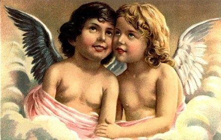 Illustrations vintage (  anges )