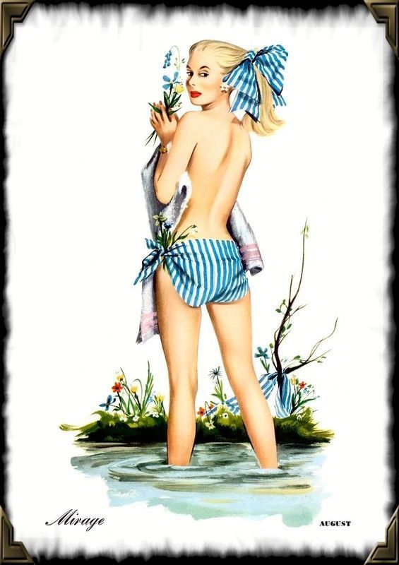 Pin up  anciennes serie C ( J.F.S )
