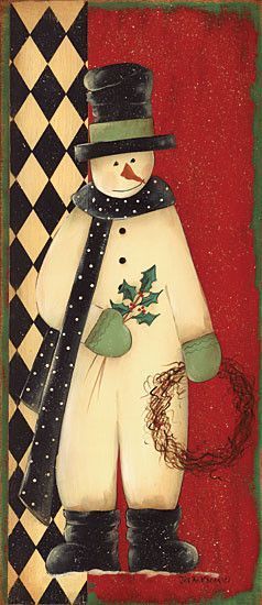 HIVER & NOEL country & folk art serie C