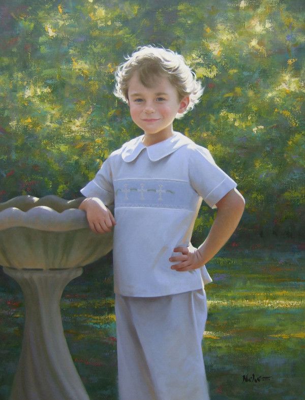 Beaux tableaux de Brian Neher ( enfants )