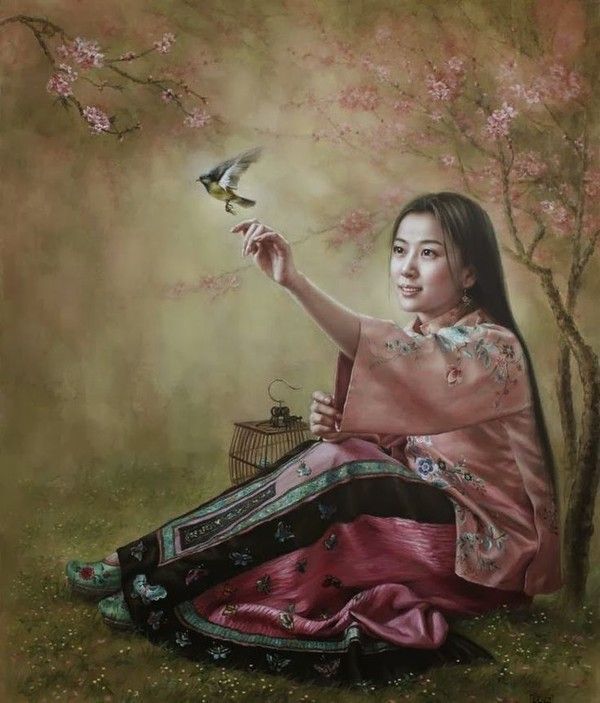 171- Art Asiatique : divers artistes  ( X.F)