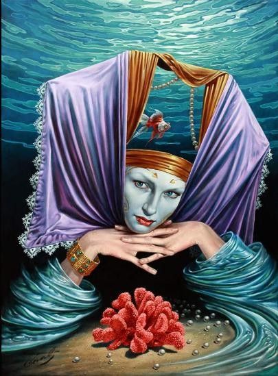 Art surrealiste de Michael Cheval