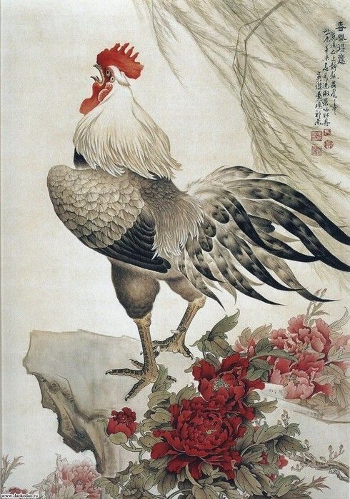 Art  asiatique  faune et flore  