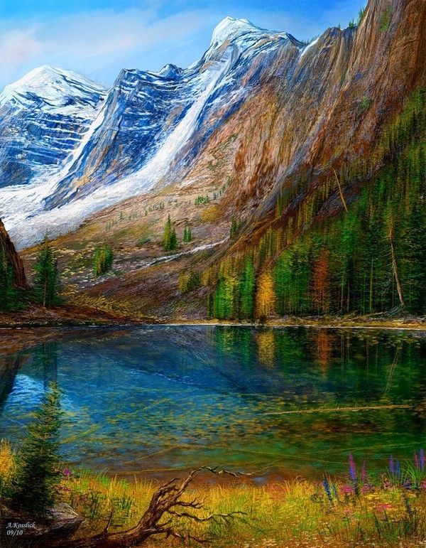 Paysages en peinture C    ( A.K)