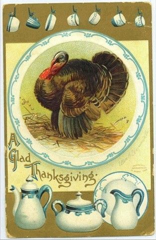 15- Cartes vintage A ( fêtes diverses) :Thanksgiving