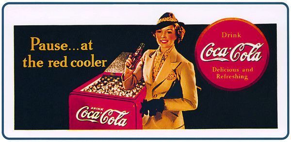 Illustrations vintage Coca-Cola