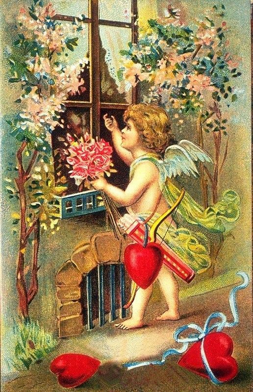 Illustrations vintage (  anges )