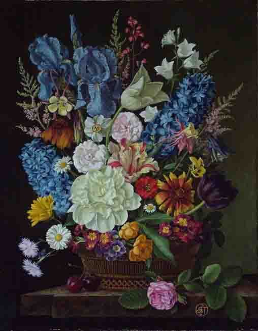 Fleurs et jardins en peintures  ( Y.P)