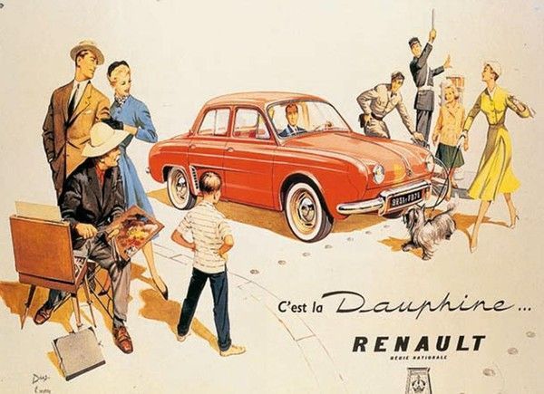 affiches anciennes loisirs  vehicules