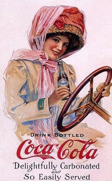 Illustrations vintage Coca Cola