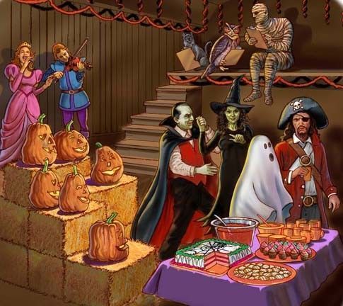 Halloween diverses images  (L.R)