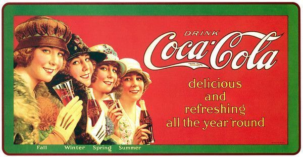 Illustrations vintage Coca-Cola