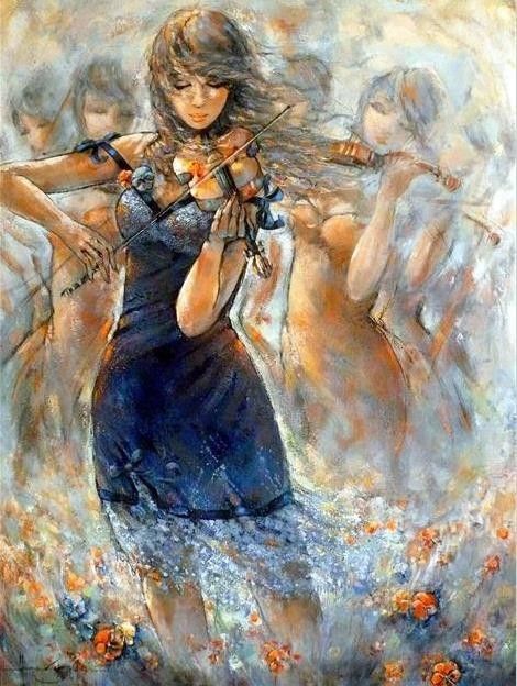 12-Beaux tableaux de Jeanne Saint Cheron