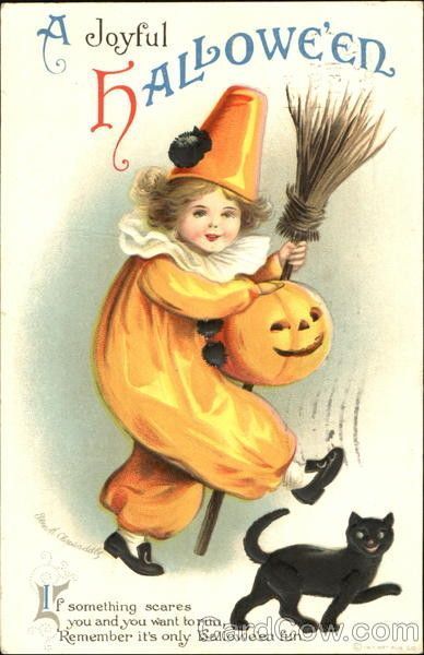 Halloween ( cartes vintage )  E.C