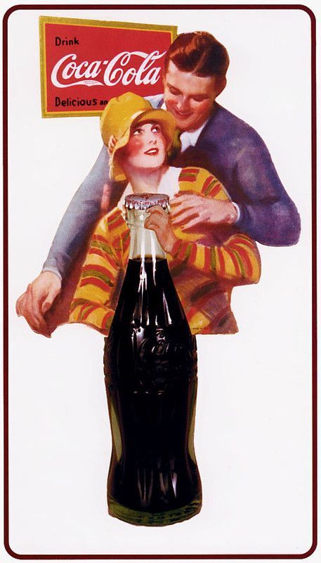 Illustrations vintage Coca-Cola