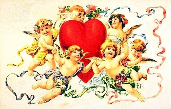 Illustrations vintage (  anges )