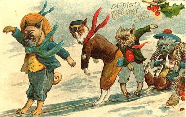 HIVER et NOEL : cartes anciennes 