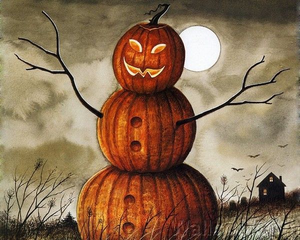 Automne et Halloween  (W. M)