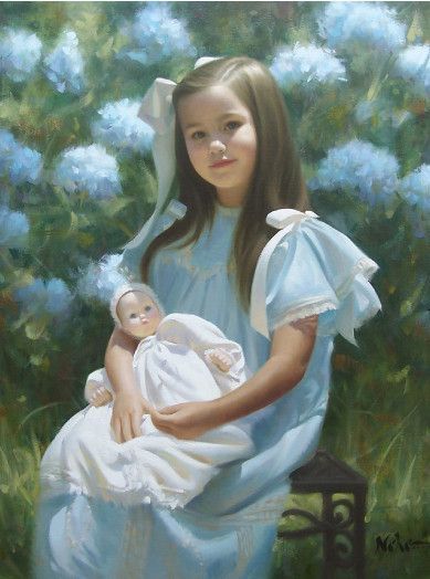 Beaux tableaux de Brian Neher ( enfants )