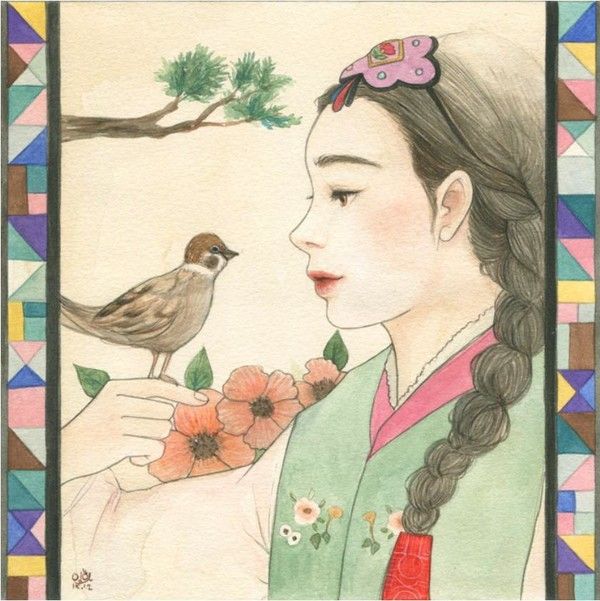 35-Illustrations artistes coreens  3 ( L)