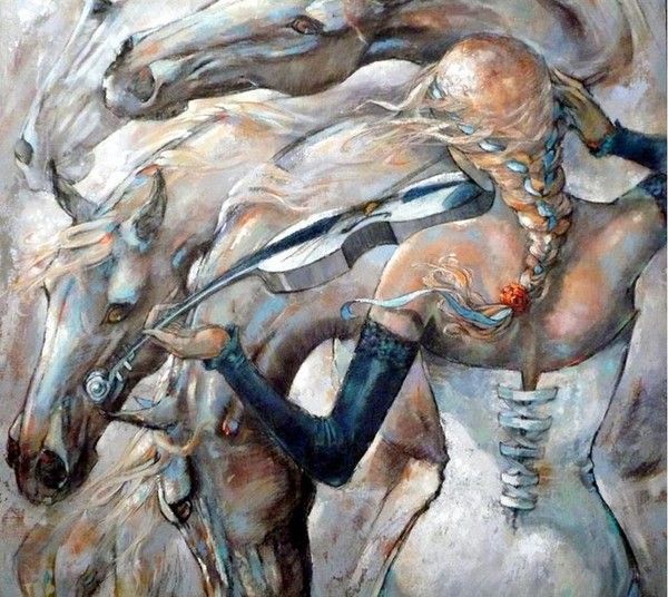 12-Beaux tableaux de Jeanne Saint Cheron