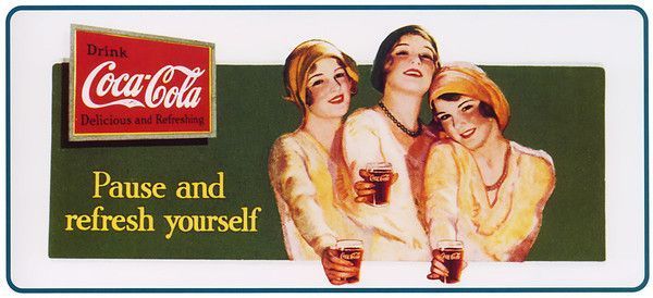 Illustrations vintage Coca-Cola