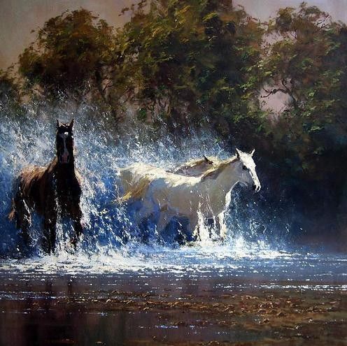 Beaux tableaux de Robert Hagan 