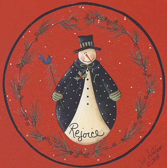 HIVER & NOEL country & folk art serie C