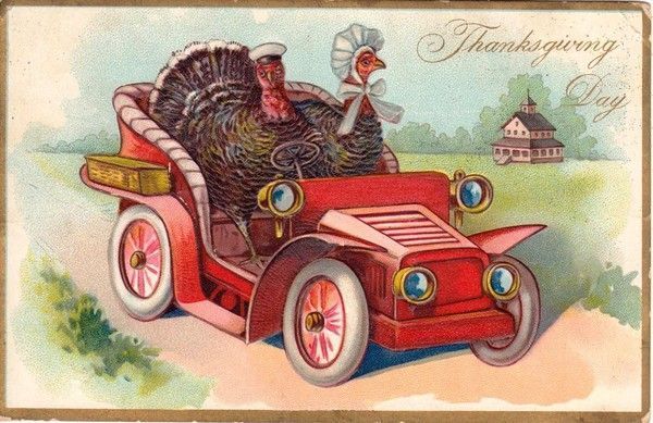 15- Cartes vintage A ( fêtes diverses) :Thanksgiving