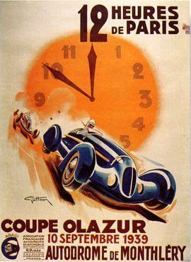 Affiches anciennes loisirs