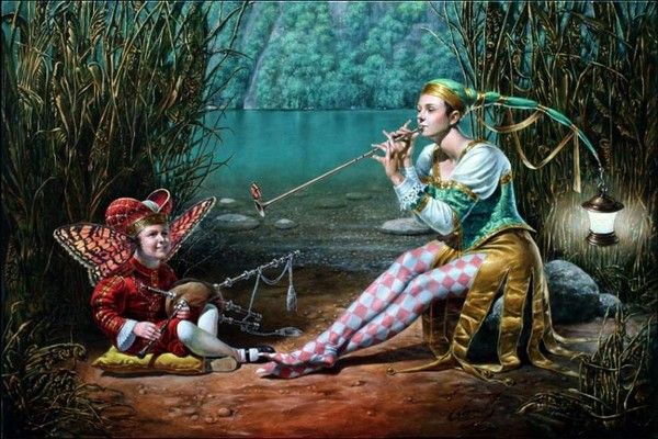 Art surrealiste de Michael Cheval