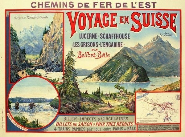 15- Affiches anciennes loisirs ( voyages ) 