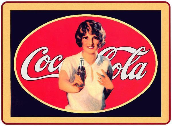 Illustrations vintage Coca-Cola