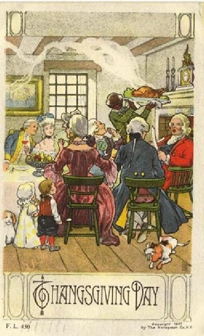 15- Cartes vintage A ( fêtes diverses) :Thanksgiving