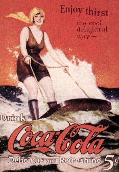 Illustrations vintage Coca Cola