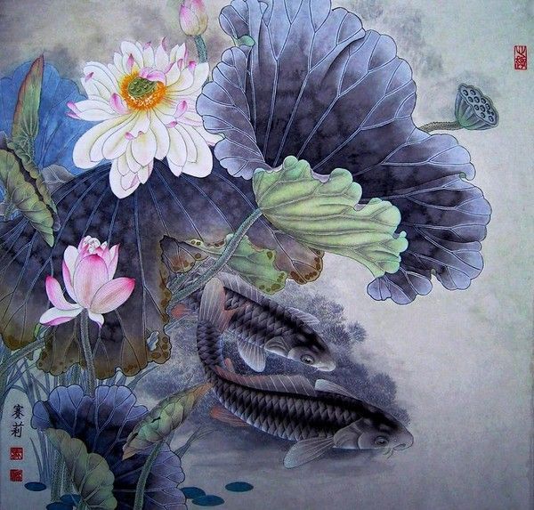 171-Art asiatique faune et flore 2