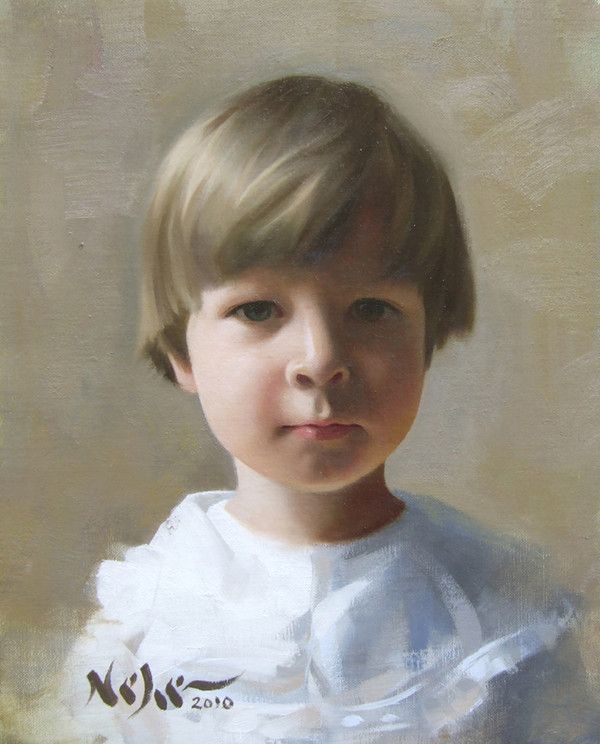 Beaux tableaux de Brian Neher ( enfants )