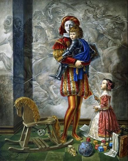 Art surrealiste de Michael Cheval