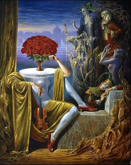 Art surrealiste de Michael Cheval