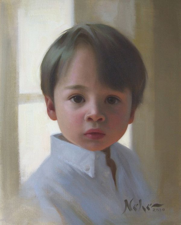 Beaux tableaux de Brian Neher ( enfants )