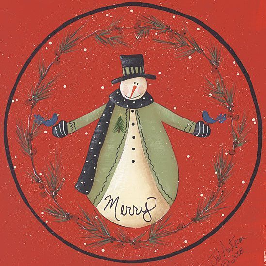 HIVER & NOEL country & folk art serie C