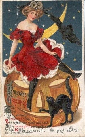 Halloween ( cartes vintage )  
