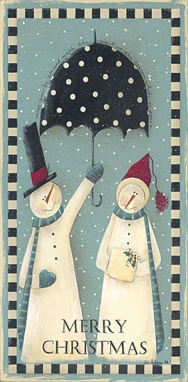 HIVER & NOEL country & folk art serie C