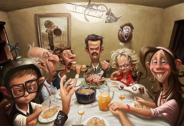 Tableaux art digital divers artistes  2   de  Tiago Hoisel 